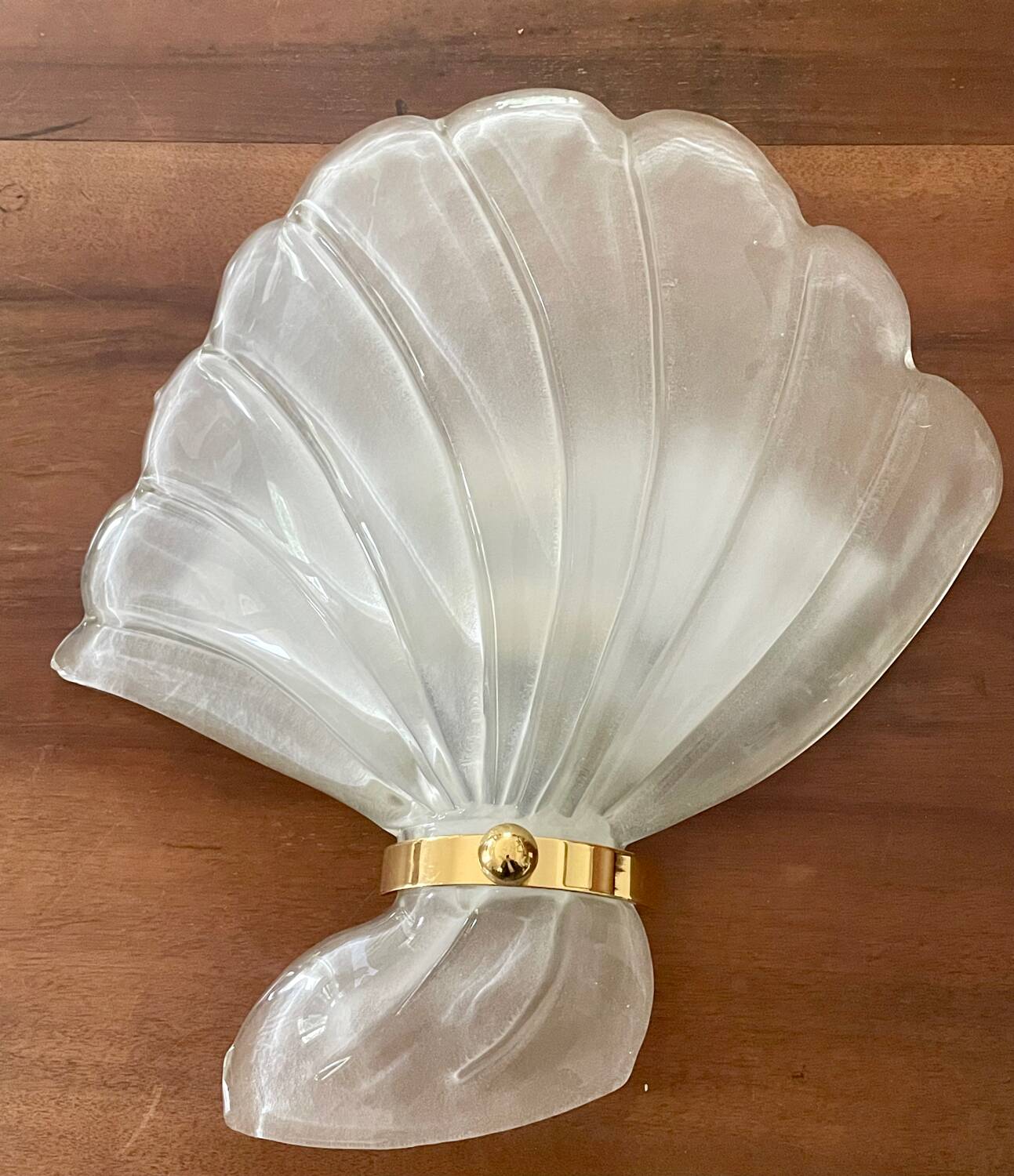 Applique coquille Murano vintage