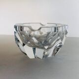 Baccarat-cut crystal ashtray