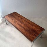 Vintage Dutch Design coffee table by Topform, rosewood, 1960s.