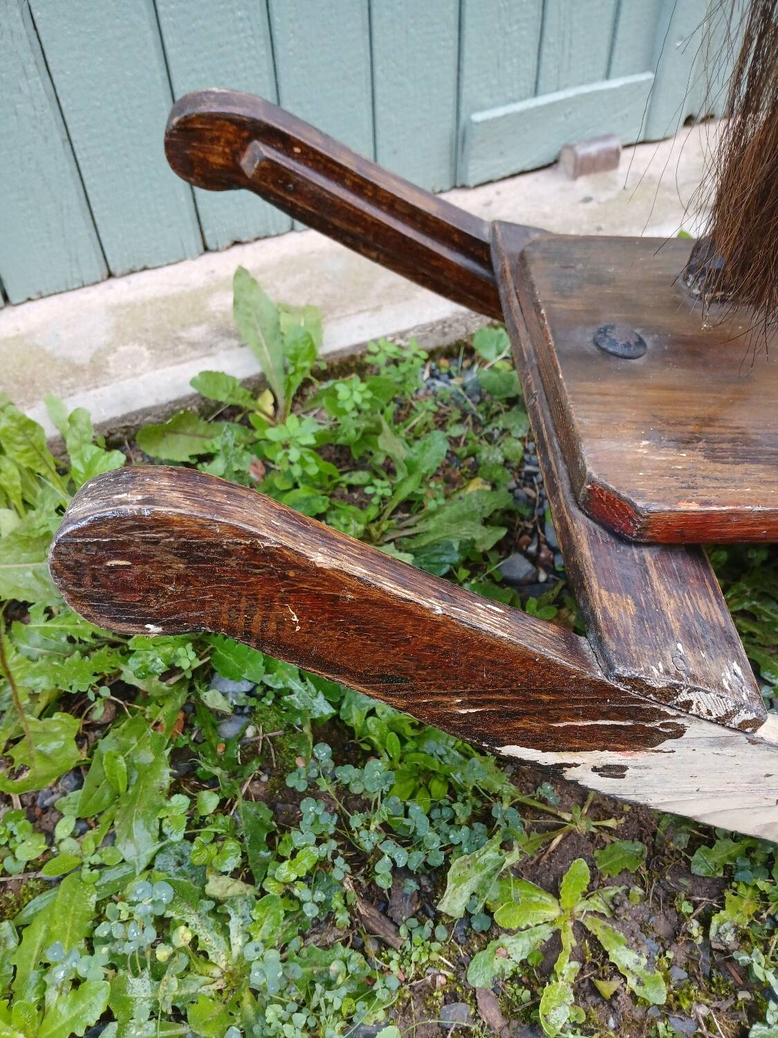 Antique rocking horse