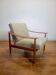 Fauteuil vintage en teck par Carl Straub, 1960