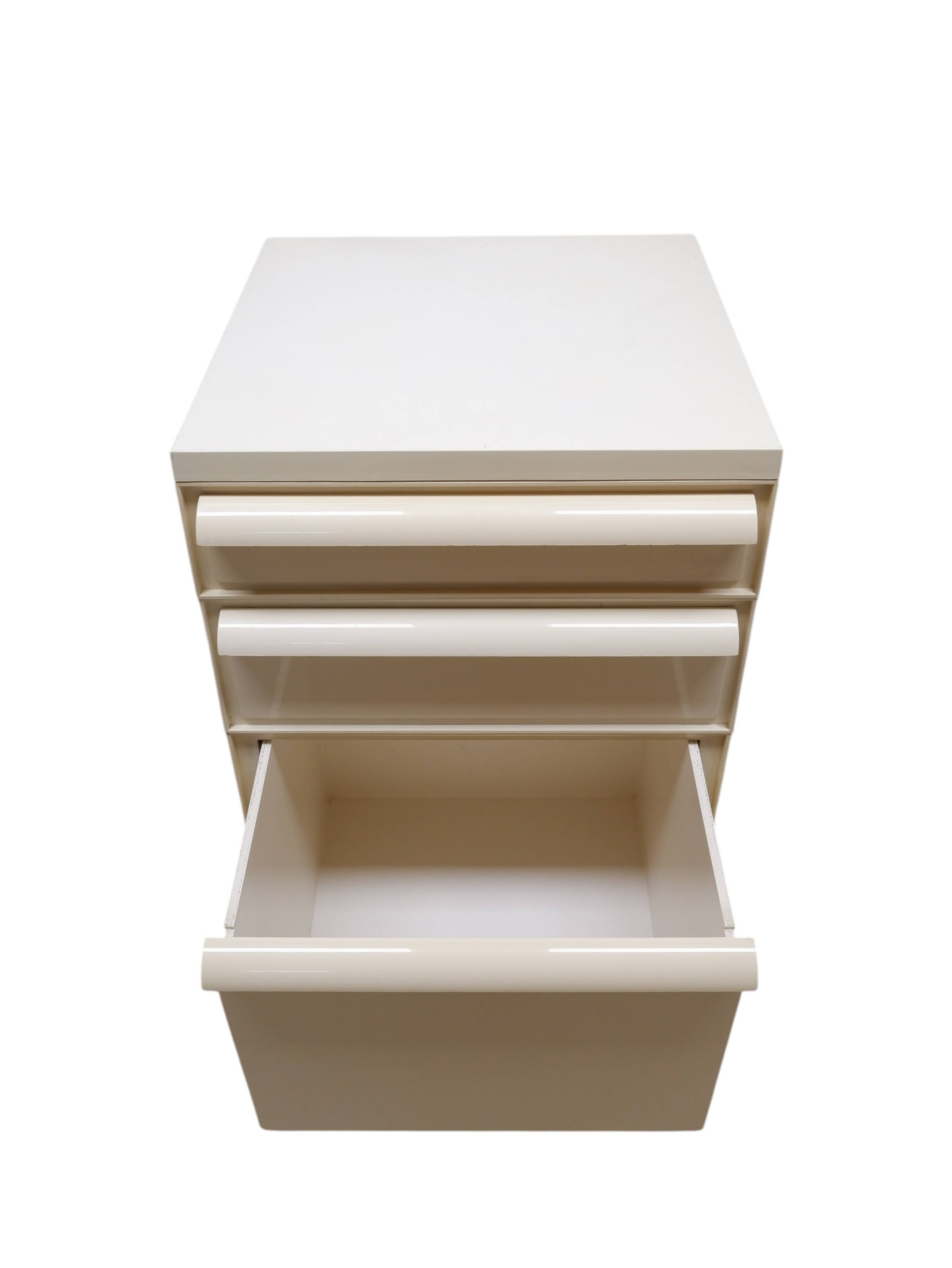 Set of 2 Kartell bedside tables