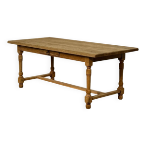Table de ferme en chêne