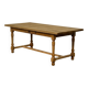 Oak farmhouse table