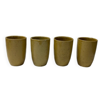 Set of 4 Digoin cups