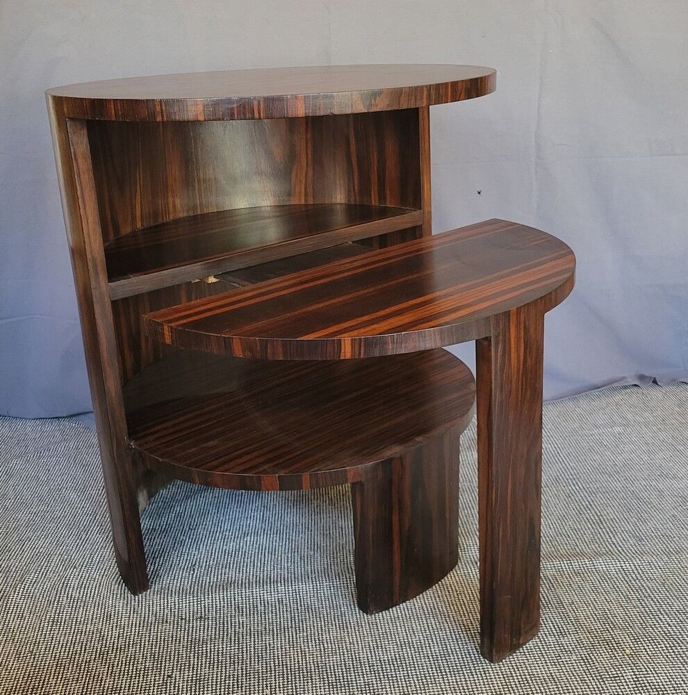 Asymmetrical Art Deco side table