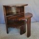 Asymmetrical Art Deco side table