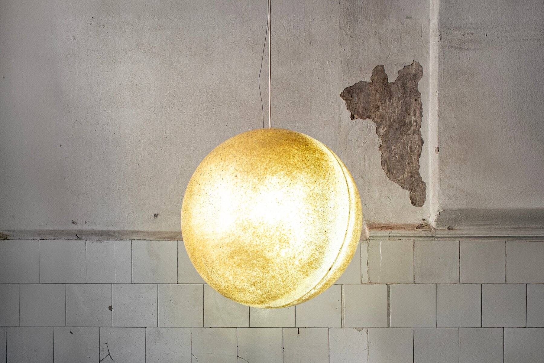 Space Age fibreglass chandelier by Luci Italia, Italy, 1960s