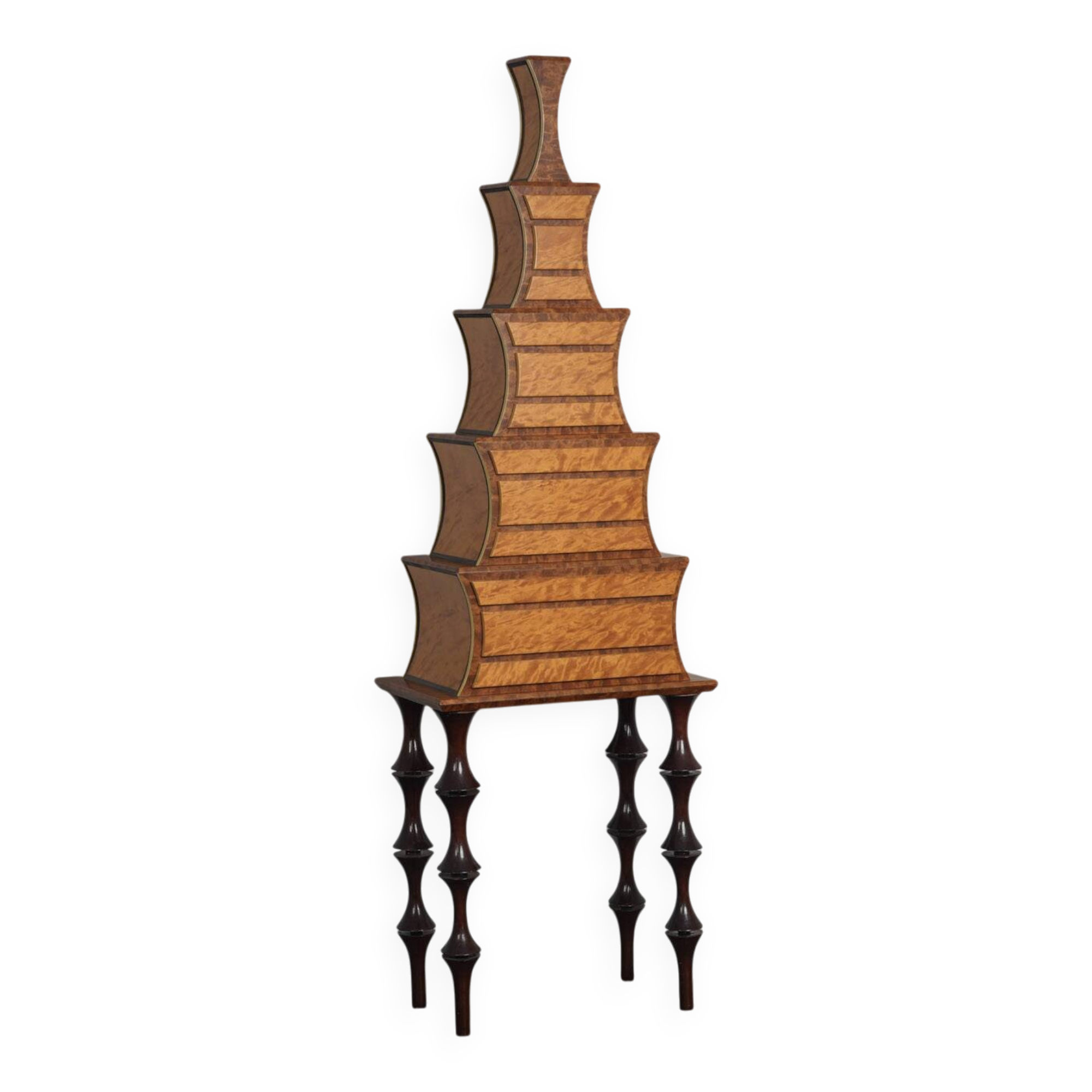 “Legato” unique sculptural chest of drawers by Ivon Hummelink, Netherlands, 1991