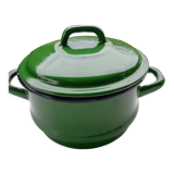 Enameled sheet metal casserole dish