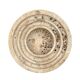 Travertine vide poche / ashtray, Cerri Nestore, Italy, 1970s