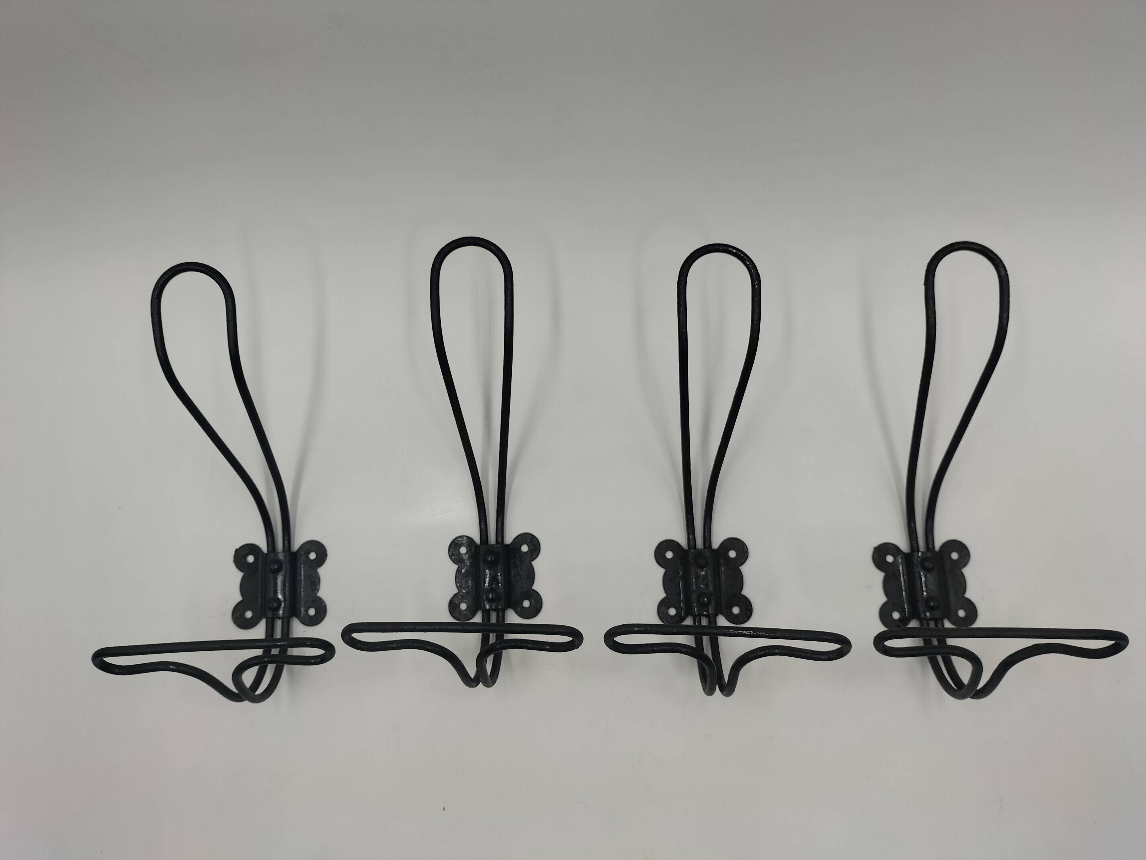 Set of 4 coat hooks