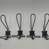 Set of 4 coat hooks