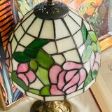 Lamp inspired by vintage Tiffany style Art Nouveau.