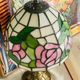 Lamp inspired by vintage Tiffany style Art Nouveau.