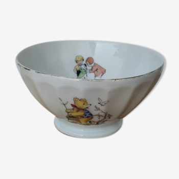 bowl with children's motifs