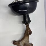 Enameled industrial lamp