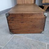 Old wooden trunk