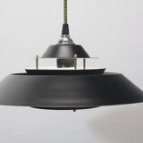 Suspension en métal noir, années 70