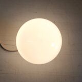Art Deco ceiling light or wall sconce with opaline globe, diameter 15 cm - mid 20th century.