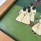 M.Lintz 77 naive oil painting framed