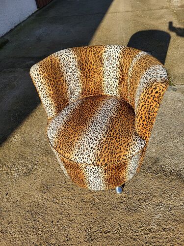 Fauteuil leopard