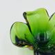 Biomorphic glass bowl from Murano attributed to Flavio Poli.
