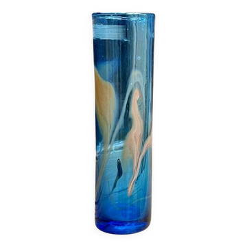 Vase balustre de la verrerie de Maure Vieil des années 70