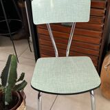 Vintage green Formica chair