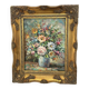 Ancienne peinture de fleurs