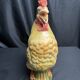 Vintage, pichet coq faïence polychrome Sia XXème