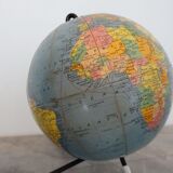 Globe terrestre vintage Girard er Barrère années 60