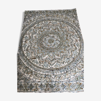 Tapis motifs fleurs arabesques design Kare 240 x 170 cm