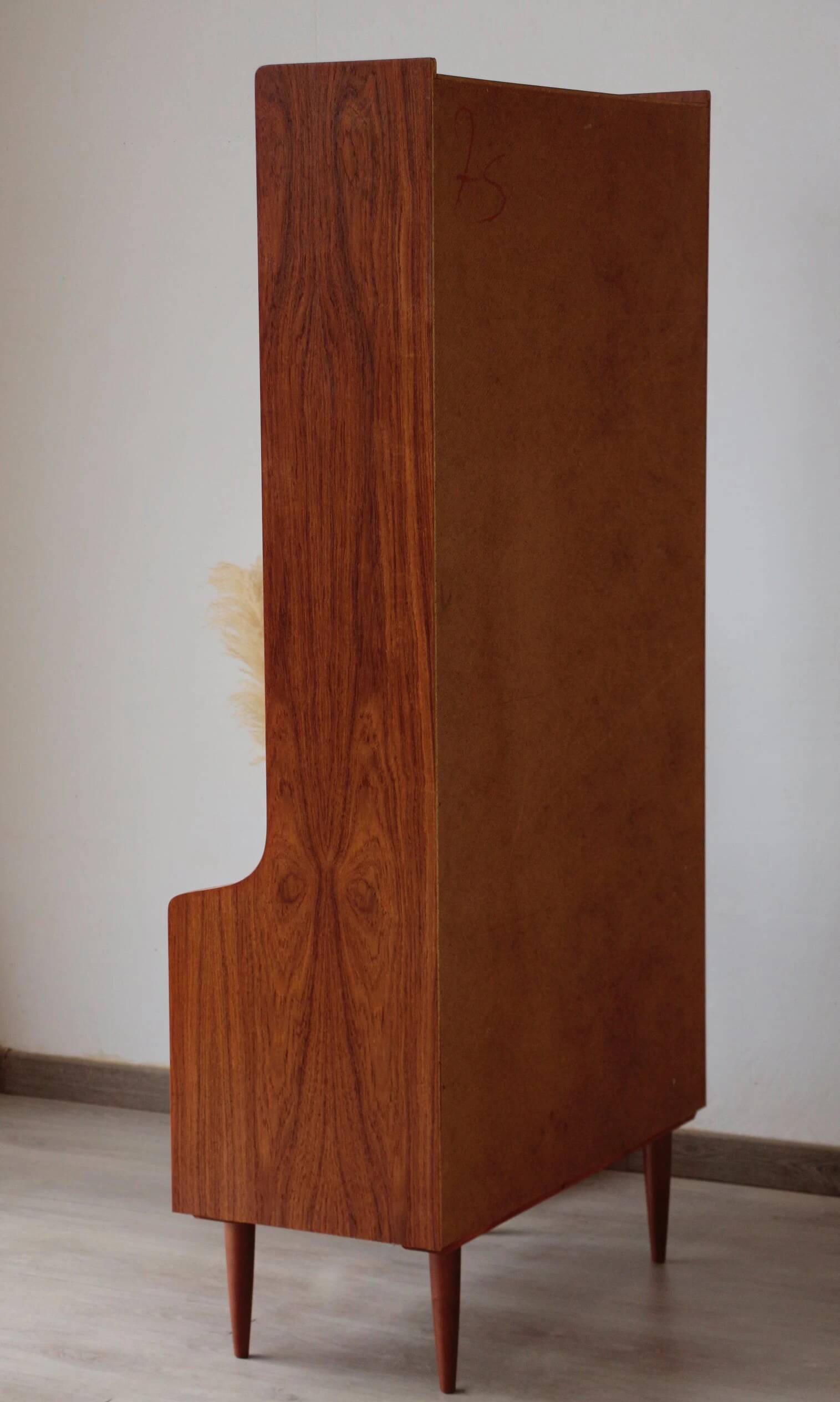 Vintage Scandinavian teak bookshelf – 1960s