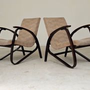 Paire de fauteuils art déco par Jan Vanek 1930