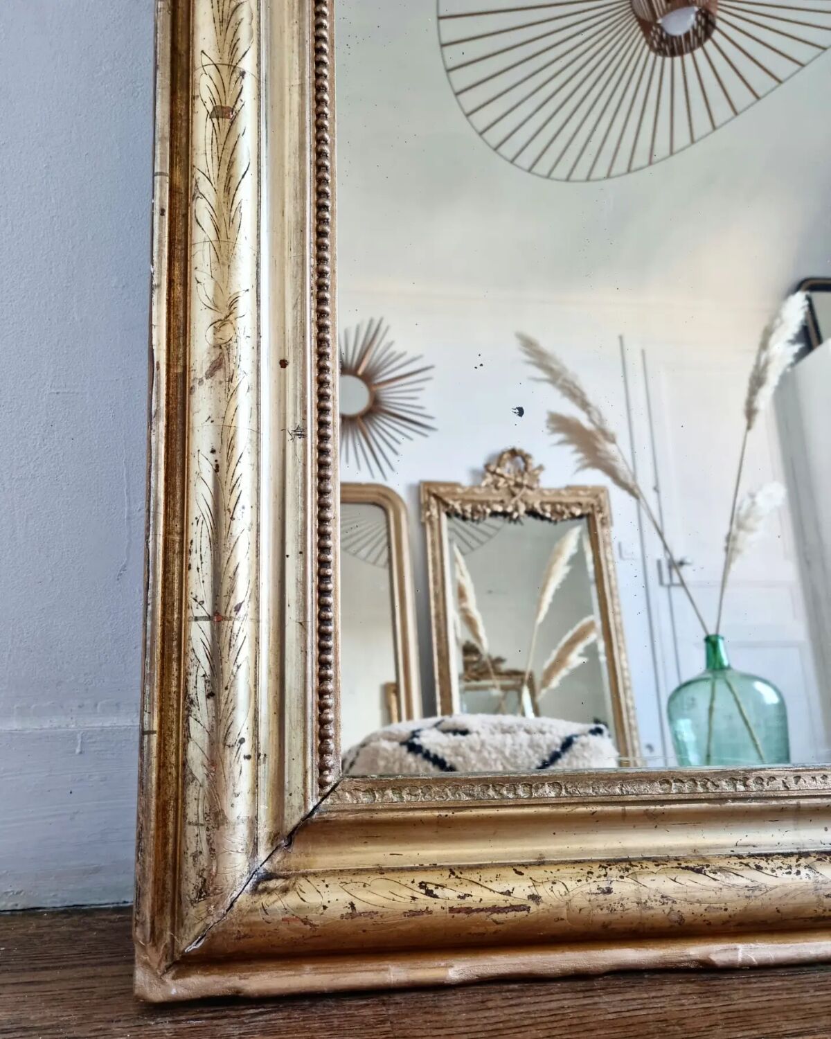 Antique mirror Louis Philippe