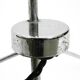 Original 1960s metal chrome floor lamp by Josef Hurka for Napako Czech