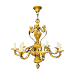 lustre Mazarin en bronze