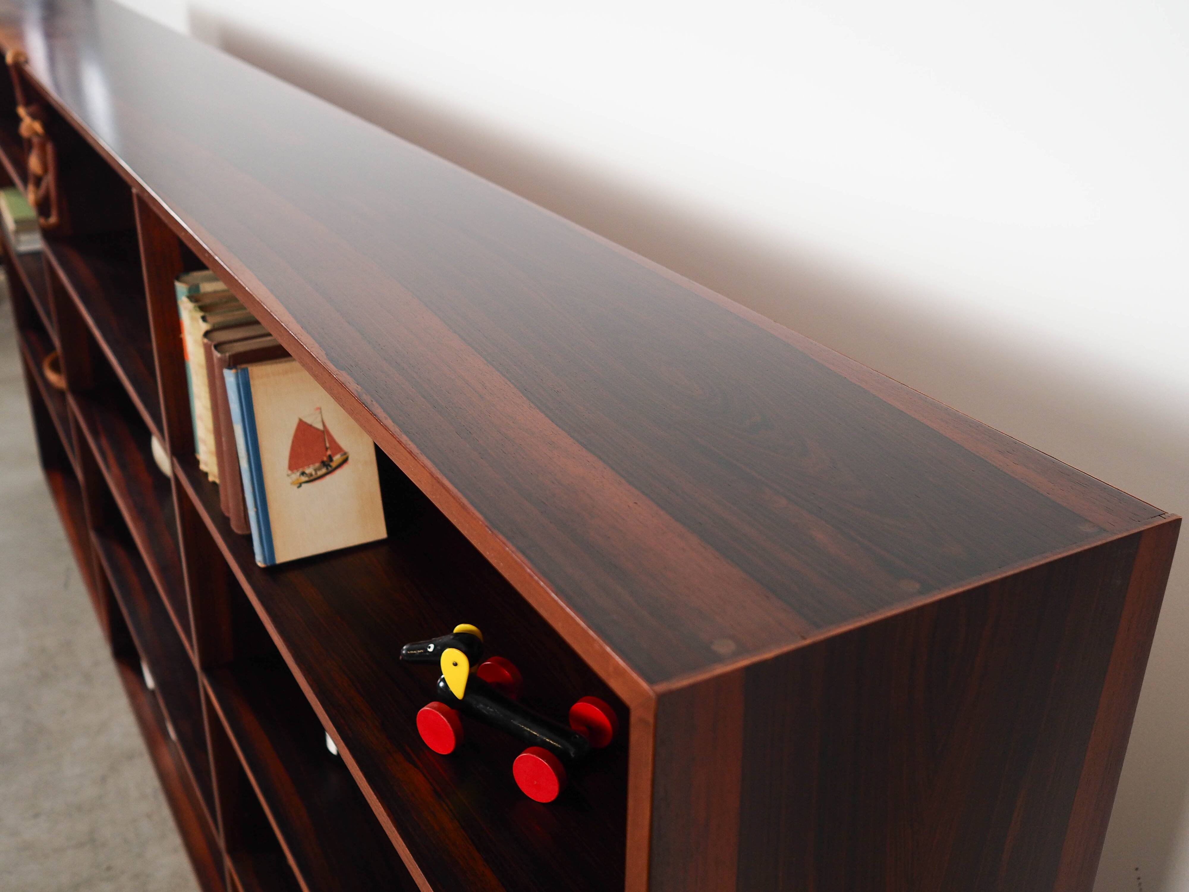Rosewood bookcase, Danish design, 1970s, made in Denmark