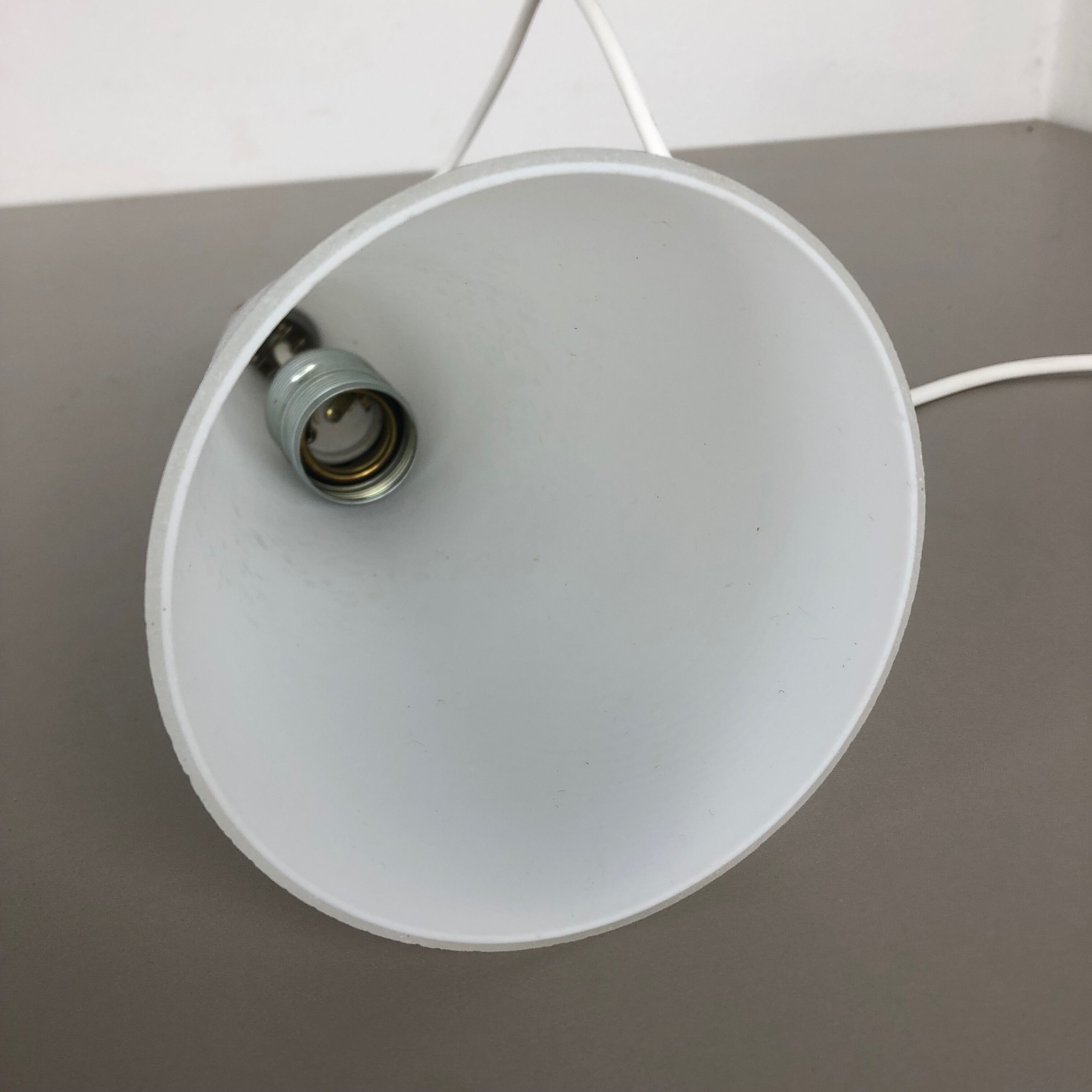 Set of 2 "trompet" hanging lamps by Jo Hammerborg for Fog & Mørup, Denmark, 1963