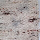 Tapis Vintage Kilim Indien en Laine (54cm x 118cm), Années 1970, Élégance