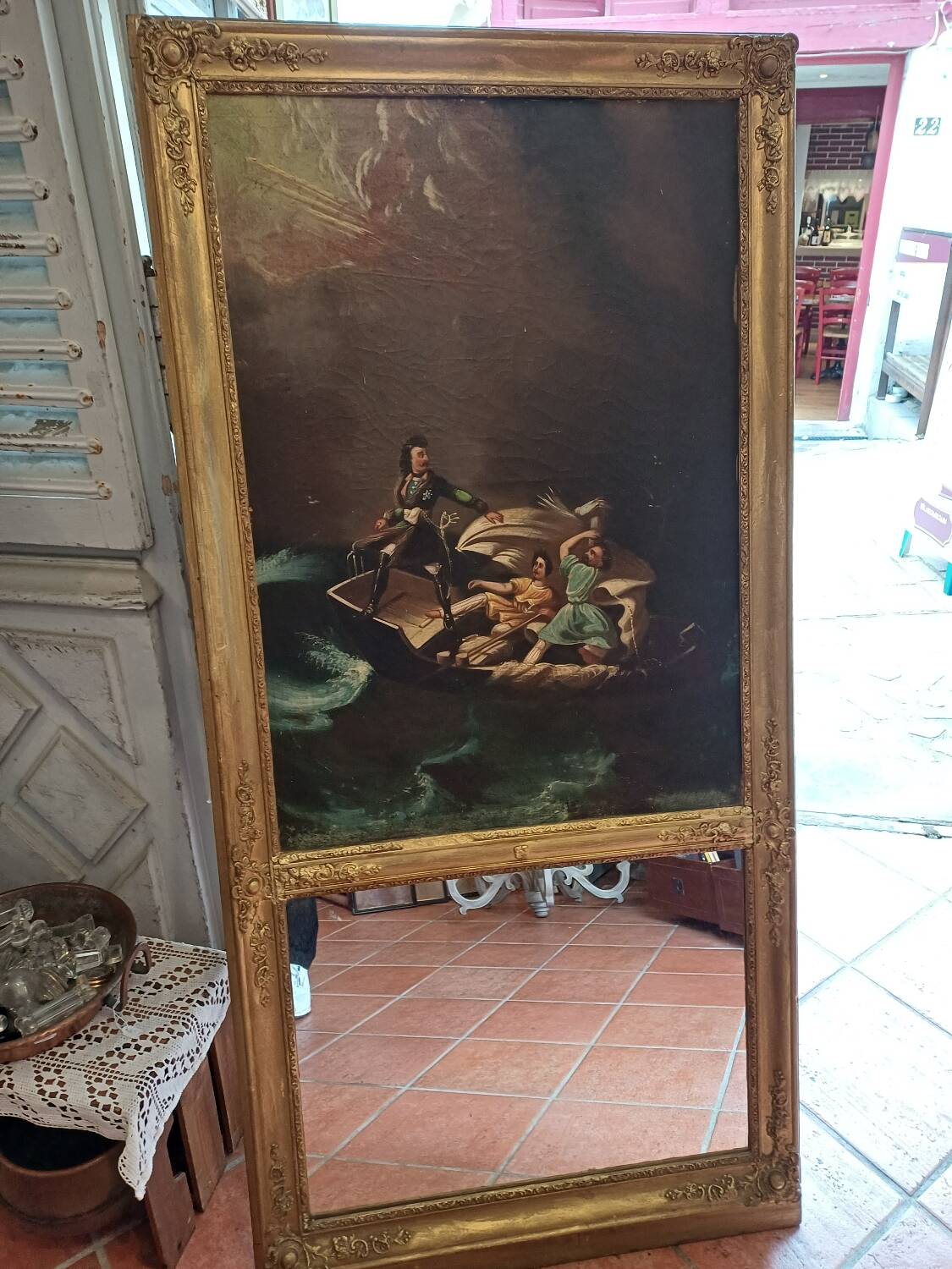 19th century trumeau