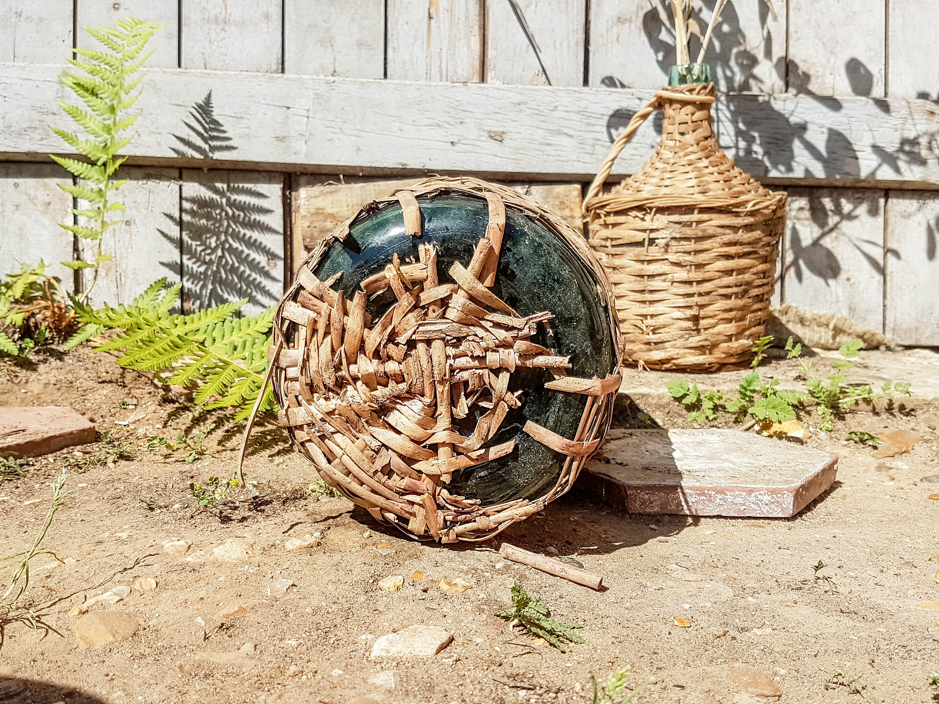Vintage demijohn