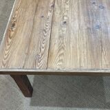 Large 1930s pitch pine coffee table