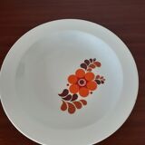 Assiette vintage coldtitz orange
