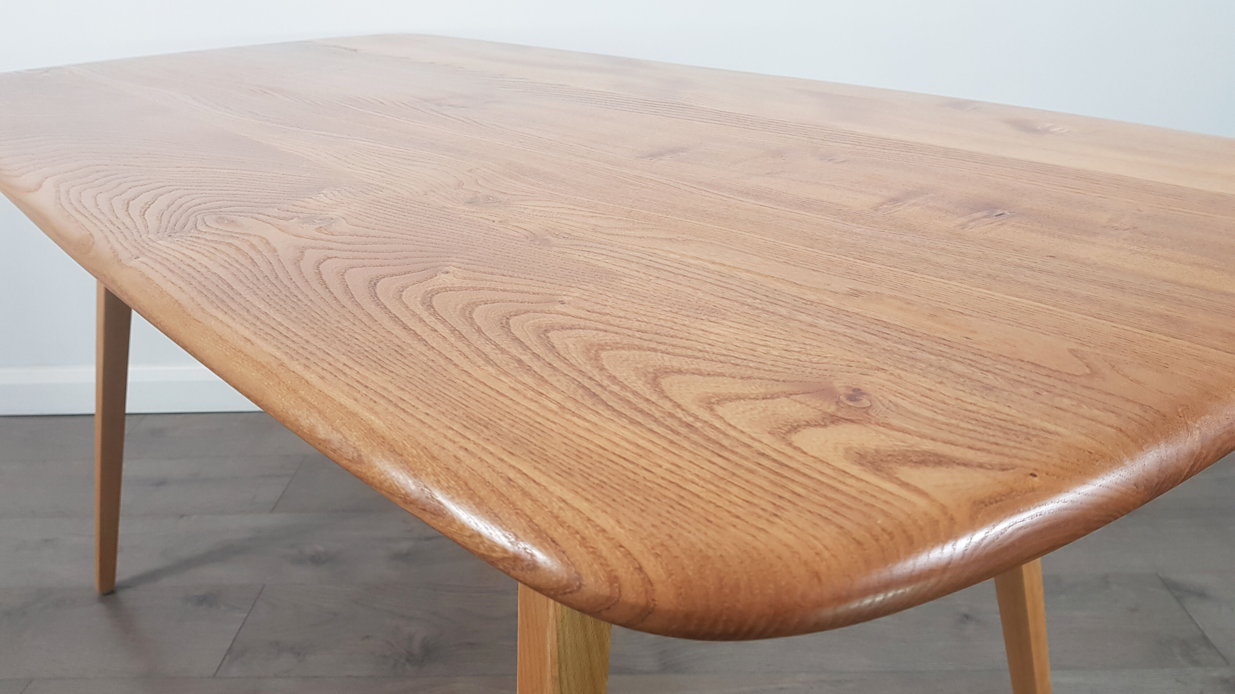 Mid Century Plank Dining Table by Lucian Ercolani for Ercol, 1960s