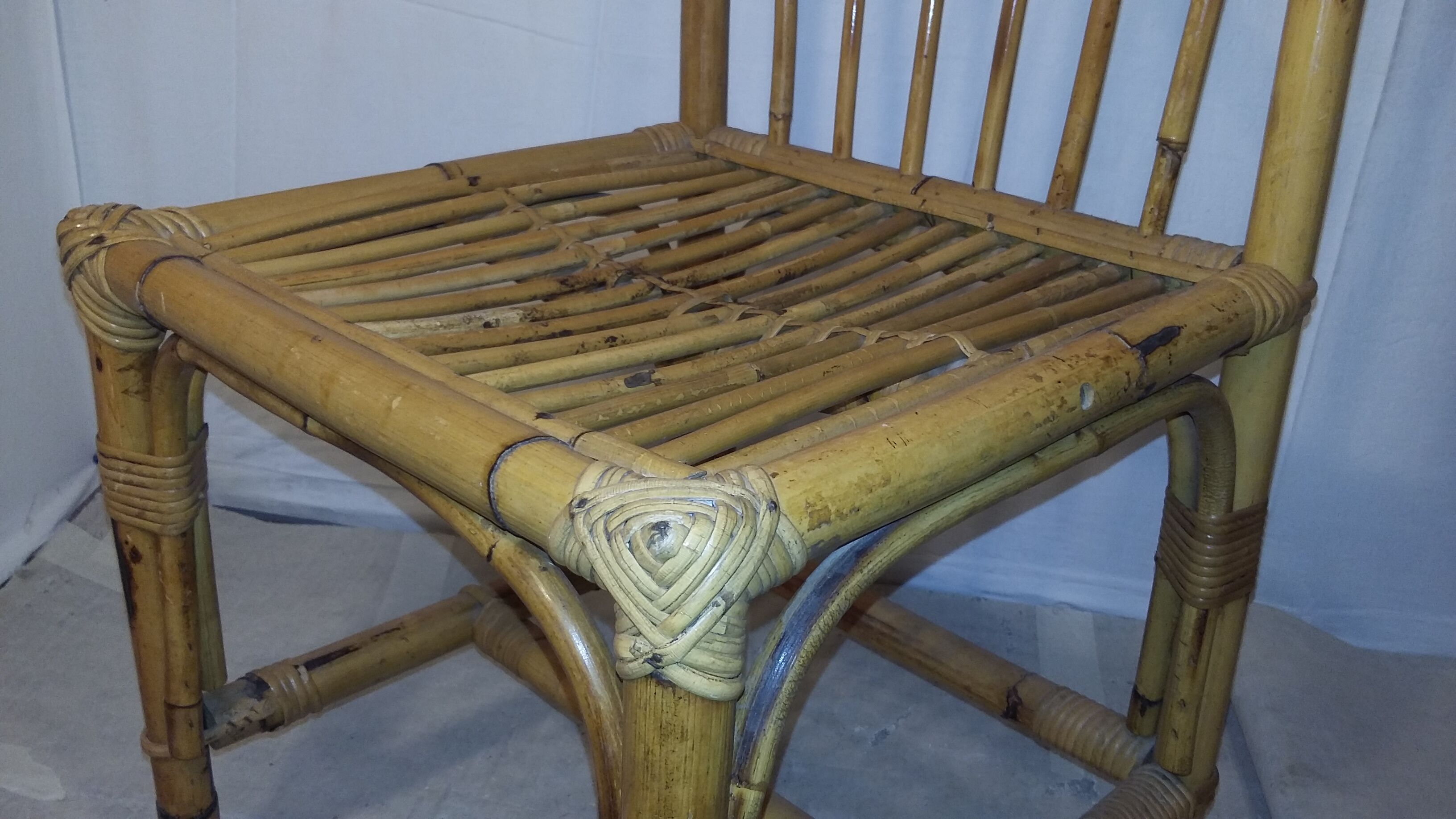 Vintage rattan chair