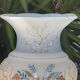 Paire de vases en opaline romantique Napoléon III