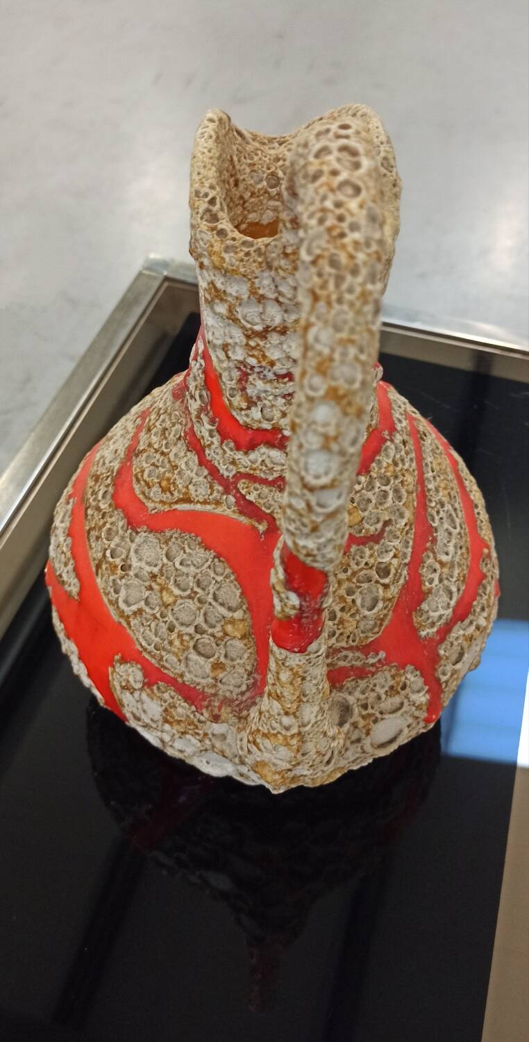 Ceramic vase from Vallauris, 70's