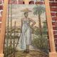 Painting on isorel of an African woman